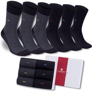 Men’s Dress and Trouser Socks – Rayon Made From Bamboo, Odor Free and Breathable